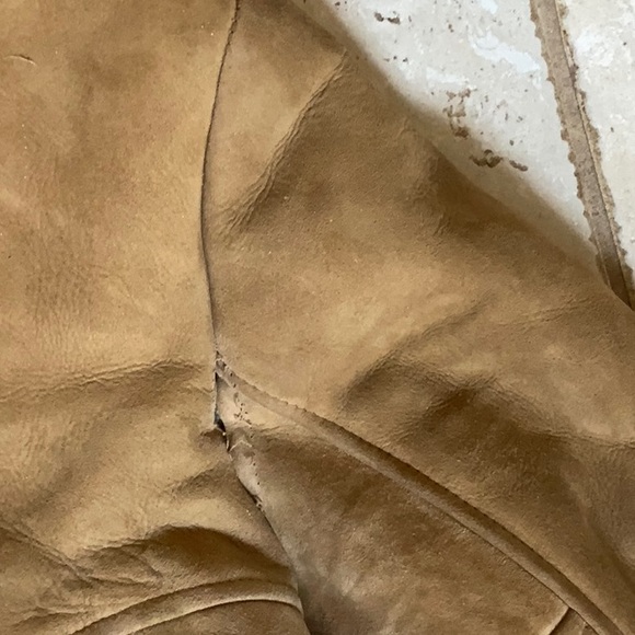 Men's Vintage 1980 Australian Tan Shearling Coat - 40 inch chest size - Picture 13 of 13